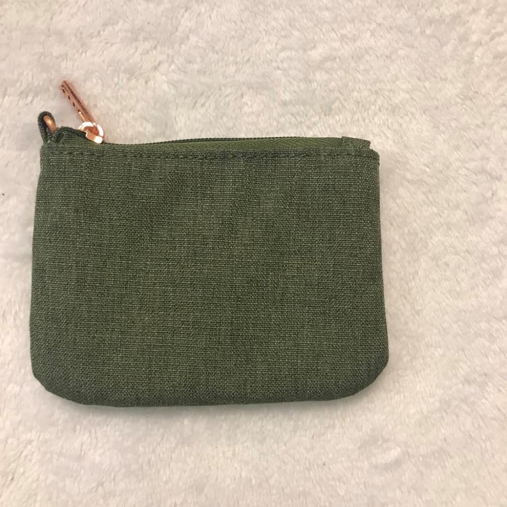 Ju-Ju-Be Olive Rose Coin Purse